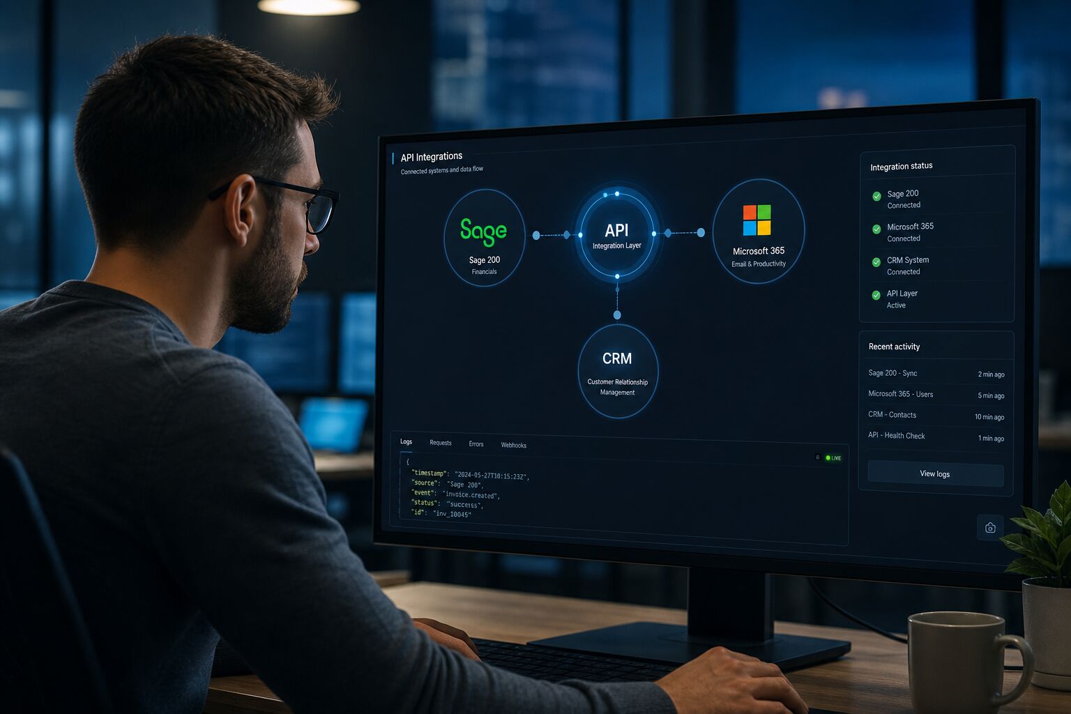 BSPOKE team connecting business systems